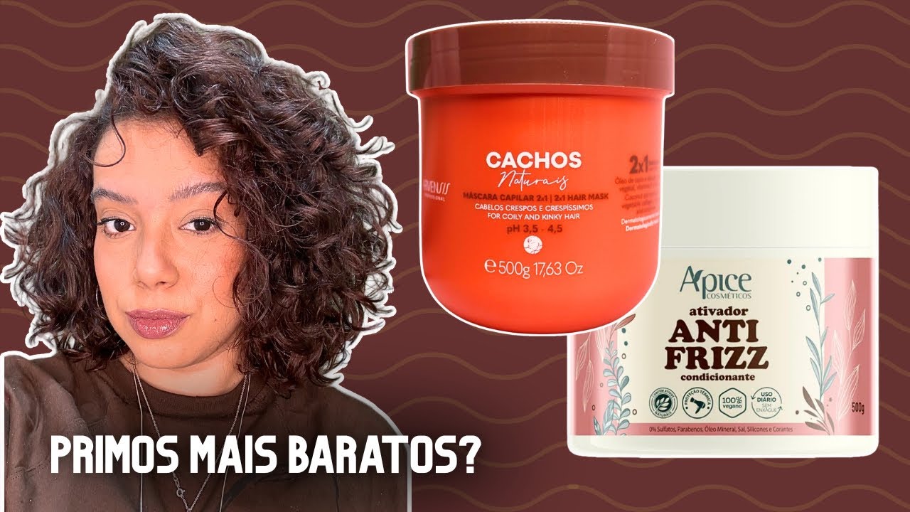 CREMES DE PENTEAR E GELATINAS QUE SÃO MUITO PARECIDOS! - Tamires Maia