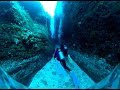 [360度水中] 沖縄県慶良間諸島ダイビング沖山礁（2019年8月19日）