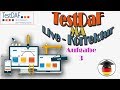 TestDaF. Mündlicher Ausdruck. Live Korrektur. Aufgabe 3