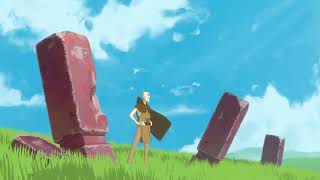 RED PILLARS - Animated shot camera mapping blender and photoshop
