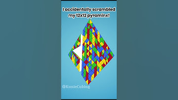I accidentally scrambled my 12x12 Rubik
