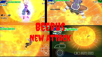 Beerus New Attack DBZ TTT ISO MOD