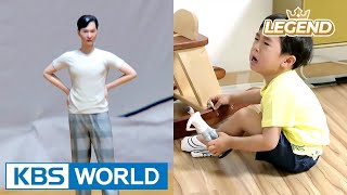 Seungjae breaks down in tears seeing his daddy so small! [The Return of Superman / 2017.06.18]