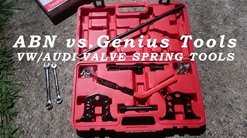 VW/Audi Valve Spring Compressors | MK6 Golf R | ABN vs. Genius Tools