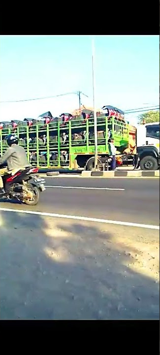 Truck Trailer Muat Sepeda Motor N Max
