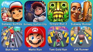 Subway Surfres,Subway Surfres City,Temple Run 2,Subway Runner,Bus Rush,Mario Run,Tom Gold Run screenshot 4