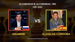 Kramniks QGD Masterclass - Crushing Illescas with Genius Moves_EN