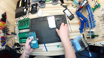 Combining two broken phones to one good. LG F60