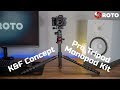 K&F Concept Pro Tripod/Monopod Kit Unbox & Review - DSLR Camera - TM2515T