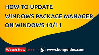 how to update winget windows package manager on windows 10/11