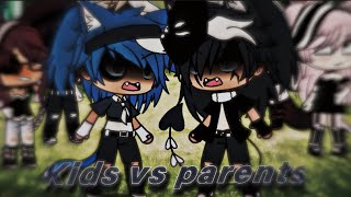 Gacha life kids vs parents singing battle {the one song is gasoline not control I was falling asleep