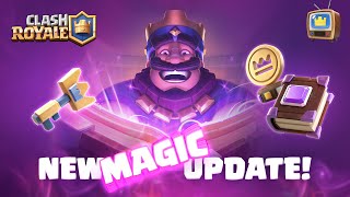 NEW UPDATE ✨ MAGIC ITEMS ✨ OUT NOW (Clash Royale TV Royale)