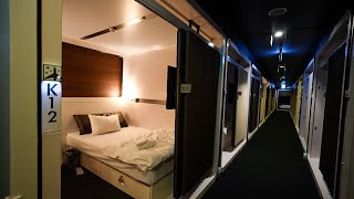 Japan's most expensive capsule hotel directly connected to the airportFirst Class Cabin
