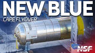 MORE Blue Origin Flight Hardware Spotted | KSC Flyover