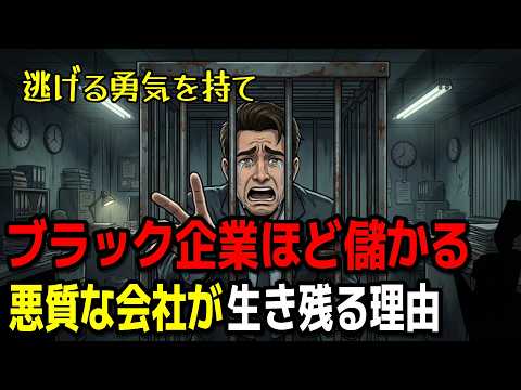 ブラック企業が潰れない仕組みと、呪いを解くための「脱出論」とは【ゆっくり解説】のサムネイル