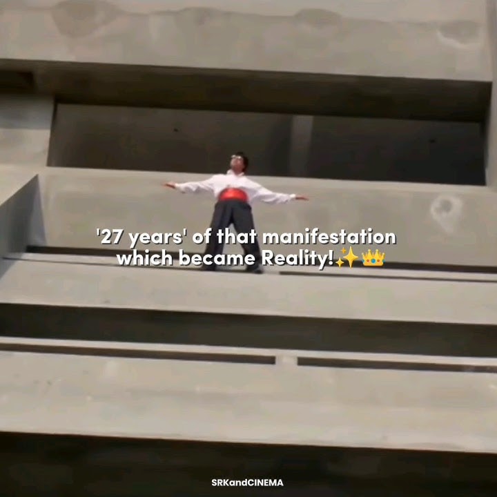 27 Years Of 'YES BOSS' | SRKANDCINEMA #manifestation #yesboss #srkstatus #dreambig #srkfan #shorts