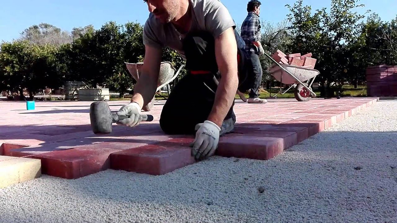 Plm pavimenti in masselli autobloccanti in cemento colorato con ...
