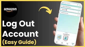 How To Logout Amazon Account !