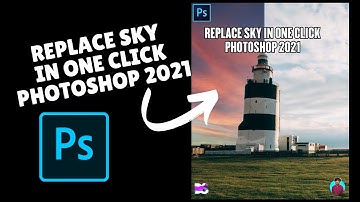 replace sky in one click | photoshop 2021 | designsubway