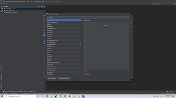 Install Python Packages/Libraries in Pycharm IDE
