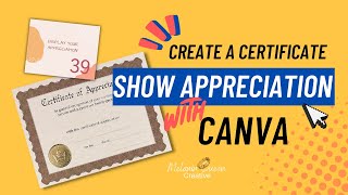 Melanin Queen Creative: Self Care Activity #39  Create a Certificate Using Canva