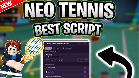 *NEW* Neo Tennis Script (PASTEBIN 2025) (AUTO HIT , VISUAL HITBOX)