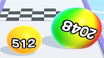 Ball Run 2048 - All Levels Android, iOS Walkthrough Gameplay Part 2