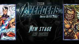 New stage and bosses Avengers United Battle Force