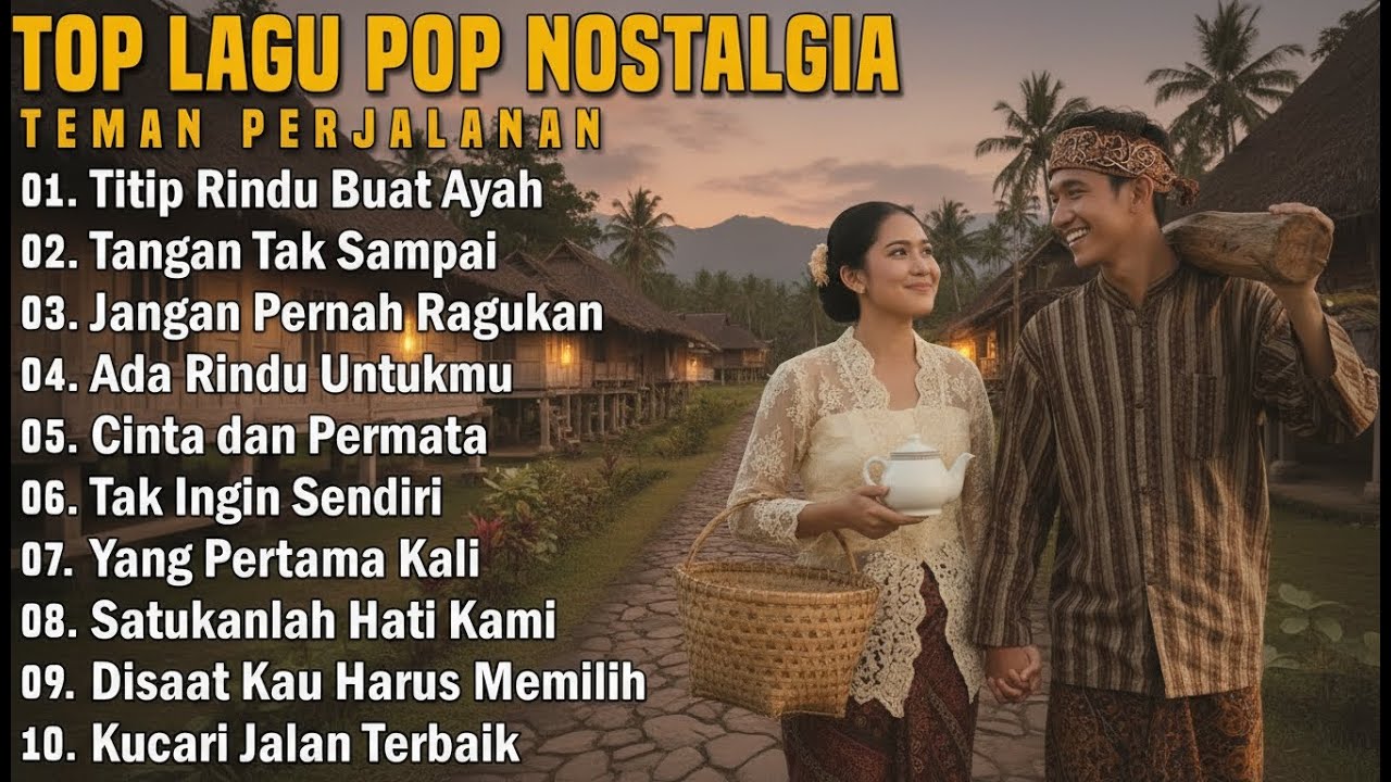 LAGU NOSTALGIA INDONESIA 80 – 90AN FULL ALBUM | TEMBANG KENANGAN TAK TERLUPAKAN