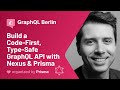 Graphql meetup 19  ryan chenkie  build a codefirst typesafe graphql api with nexus  prisma