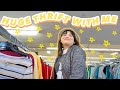 COME THRIFT WITH ME FALL TRENDS | my BIGGEST thrift store try on haul | "PLUS SIZE"