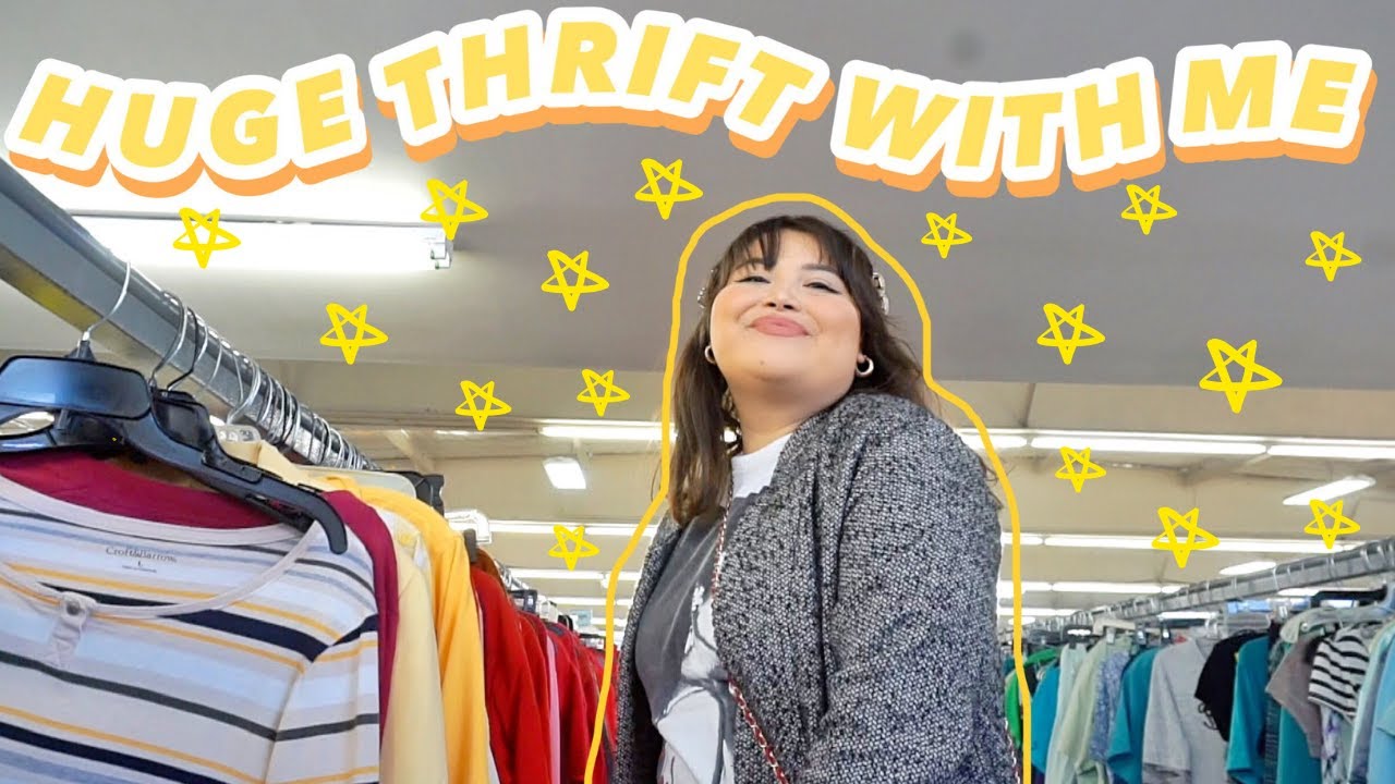 COME THRIFT WITH ME FALL TRENDS | my BIGGEST thrift store try on haul ...