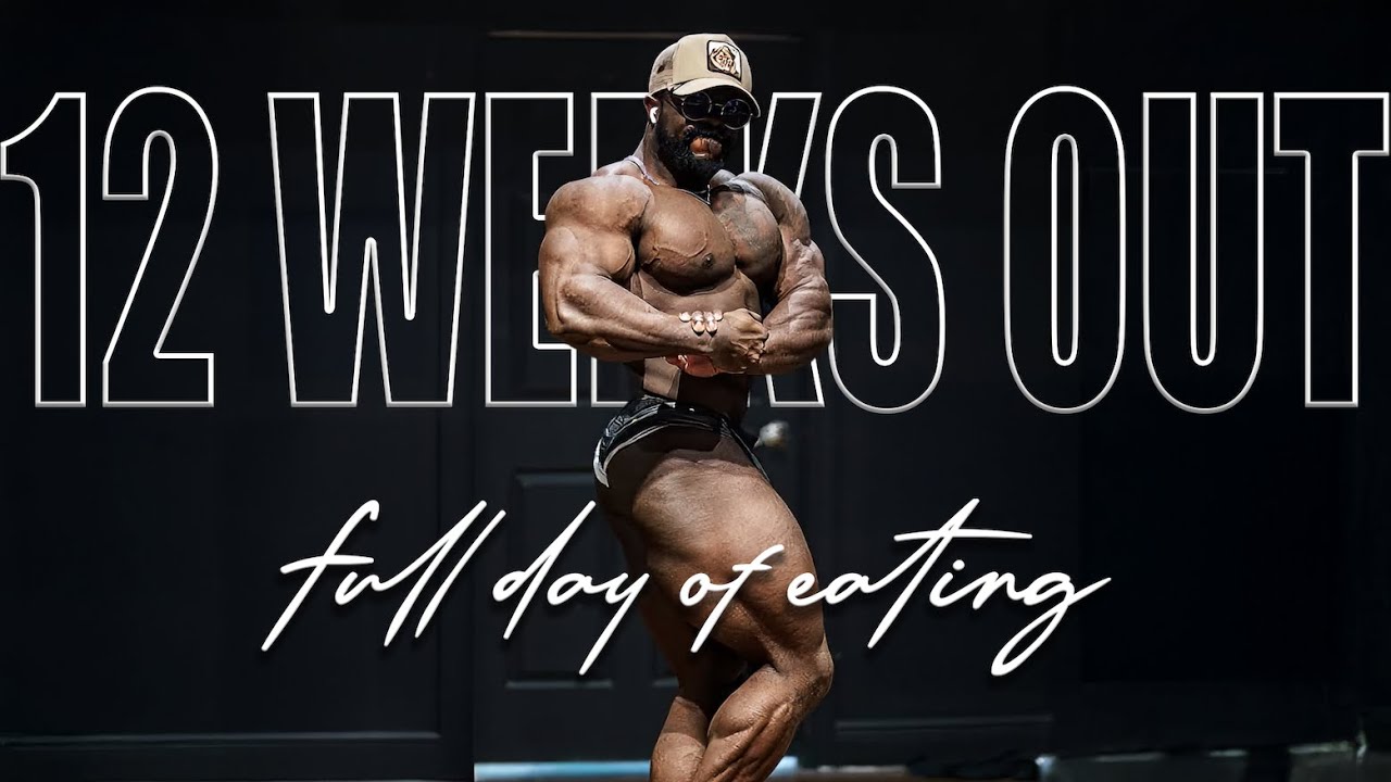 Full day of eating | 12 WEEKS OUT | Terrence Ruffin x Ruff Diesel