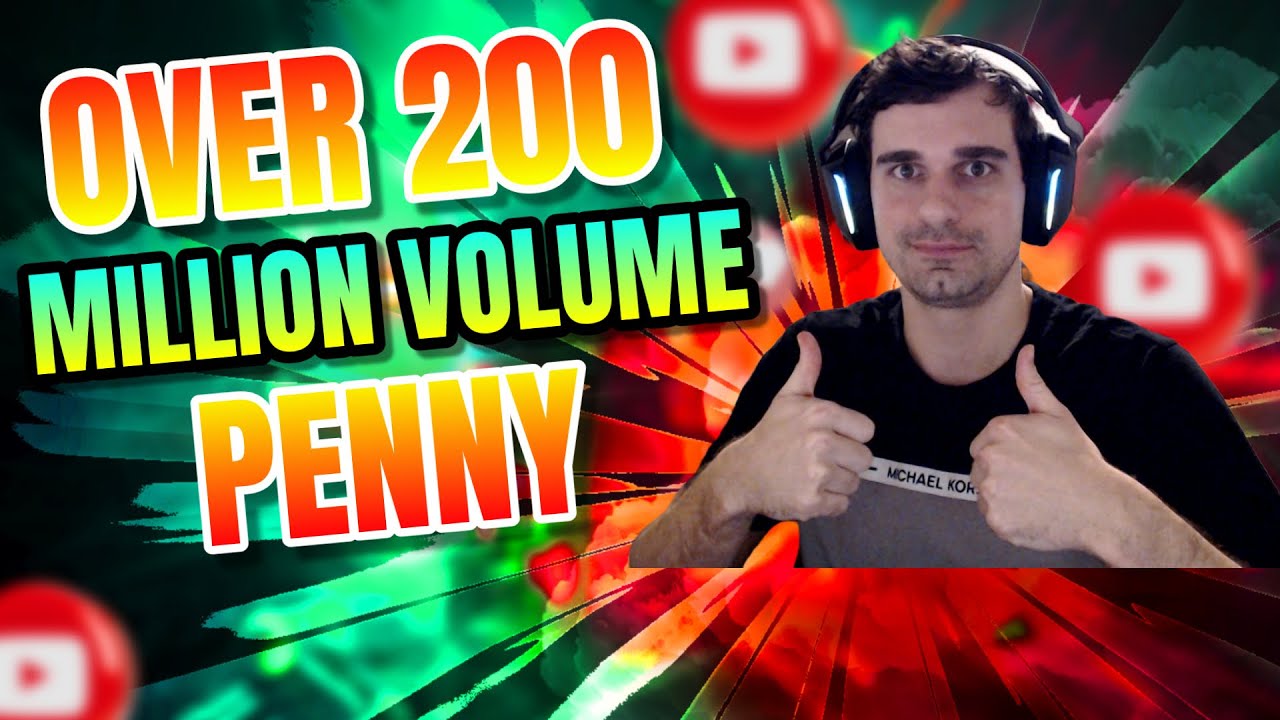 This Sub 10 Cent Penny Stock Has Over 200 Million Volume | Oversold Pump Idea