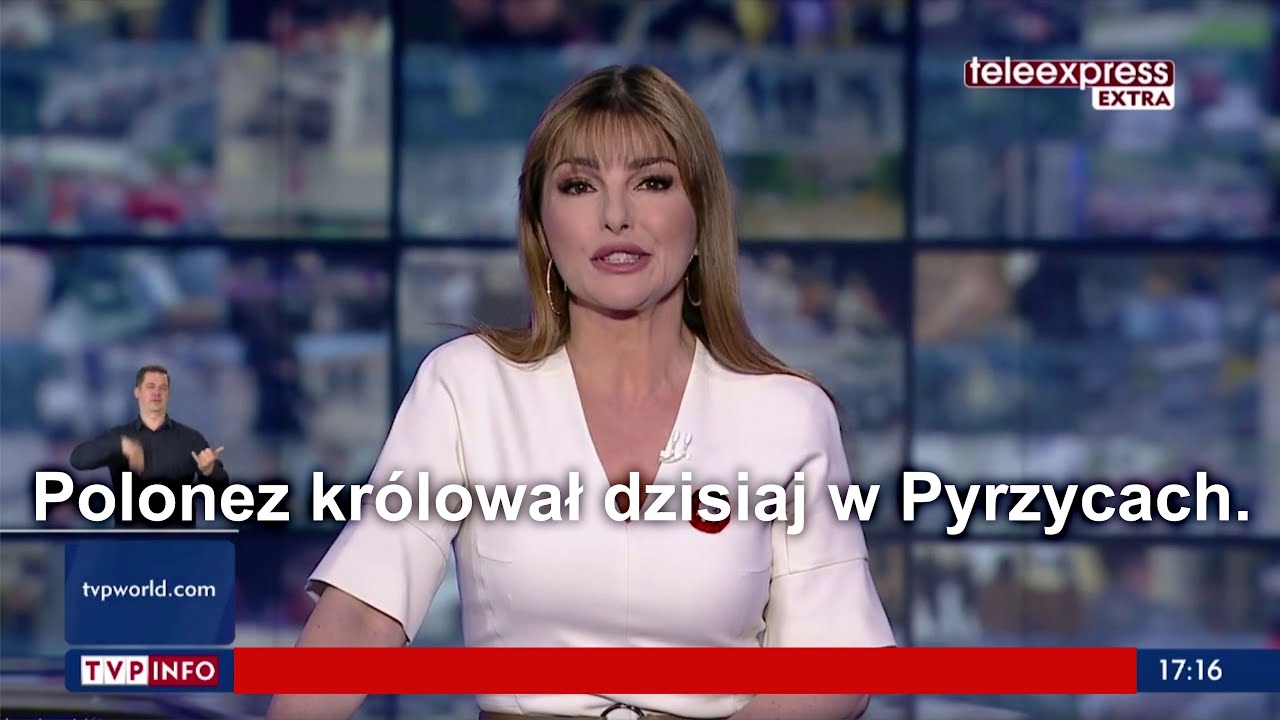 Polonez królował dzisiaj w Pyrzycach.