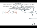 Understanding Y Intercepts in Quadratics