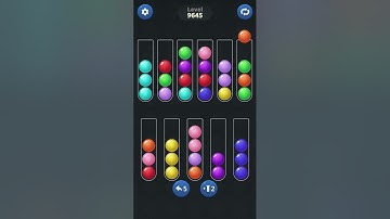 Ball Sort by Infinite Joy: Levels 9644, 9645, 9646
