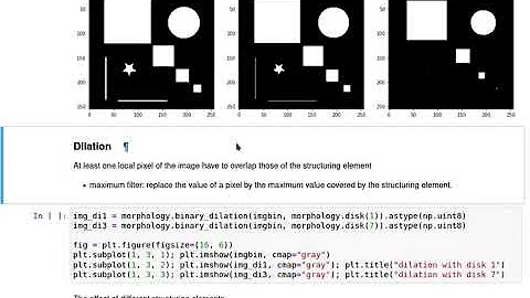 DIP 08 - Mathematical Morphology (2) - Dilation and Erosion in python