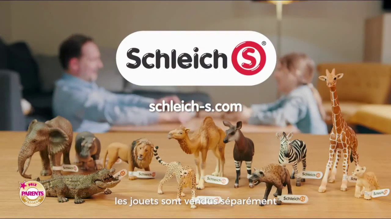 Figurines animaux Schleich difficile à prononcer facile à jouer