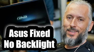 Asus Laptop Turned Black After Screen Swap. No Backlight Circuit Repair