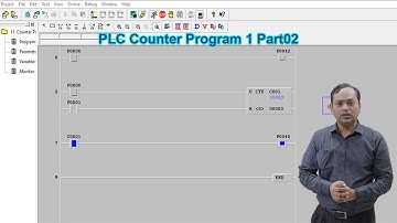 Counter Program using Ladder Diagram for MASTER-K120S Part 02