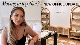 MOVING IN TOGETHER? WORK DAY IN THE LIFE | VLOG