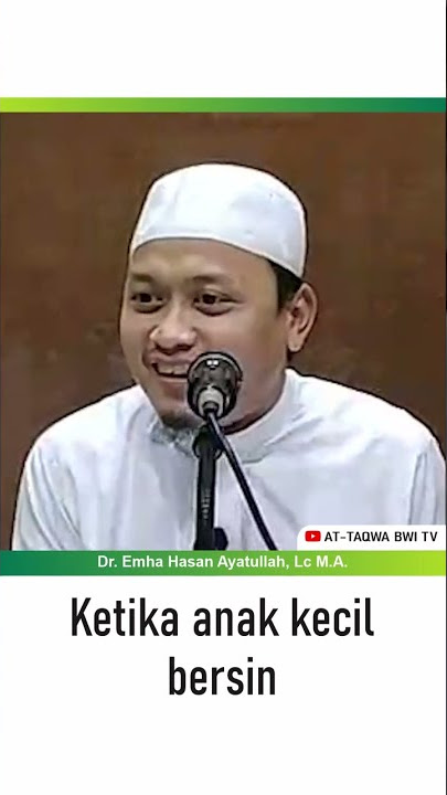 Ketika anak kecil bersin - Dr. Emha Hasan Ayatullah, Lc M.A.