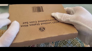 Mailcall: Unboxing And Review of US Mint 2021 Uncirculated Coin Set.
