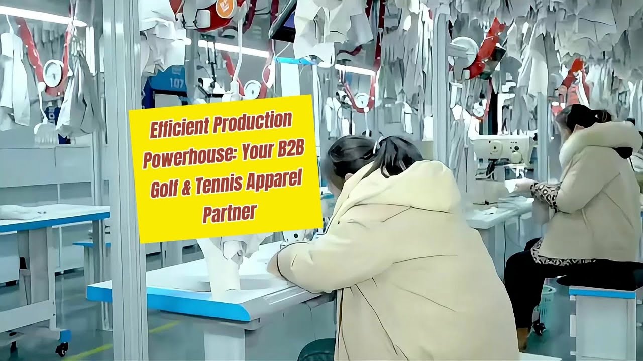 Efficient Production Power house:Your B2B Golf & Tennis Apparel Partner