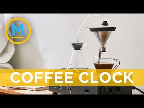 This genius alarm clock brews coffee the moment you wake up | Your Morning