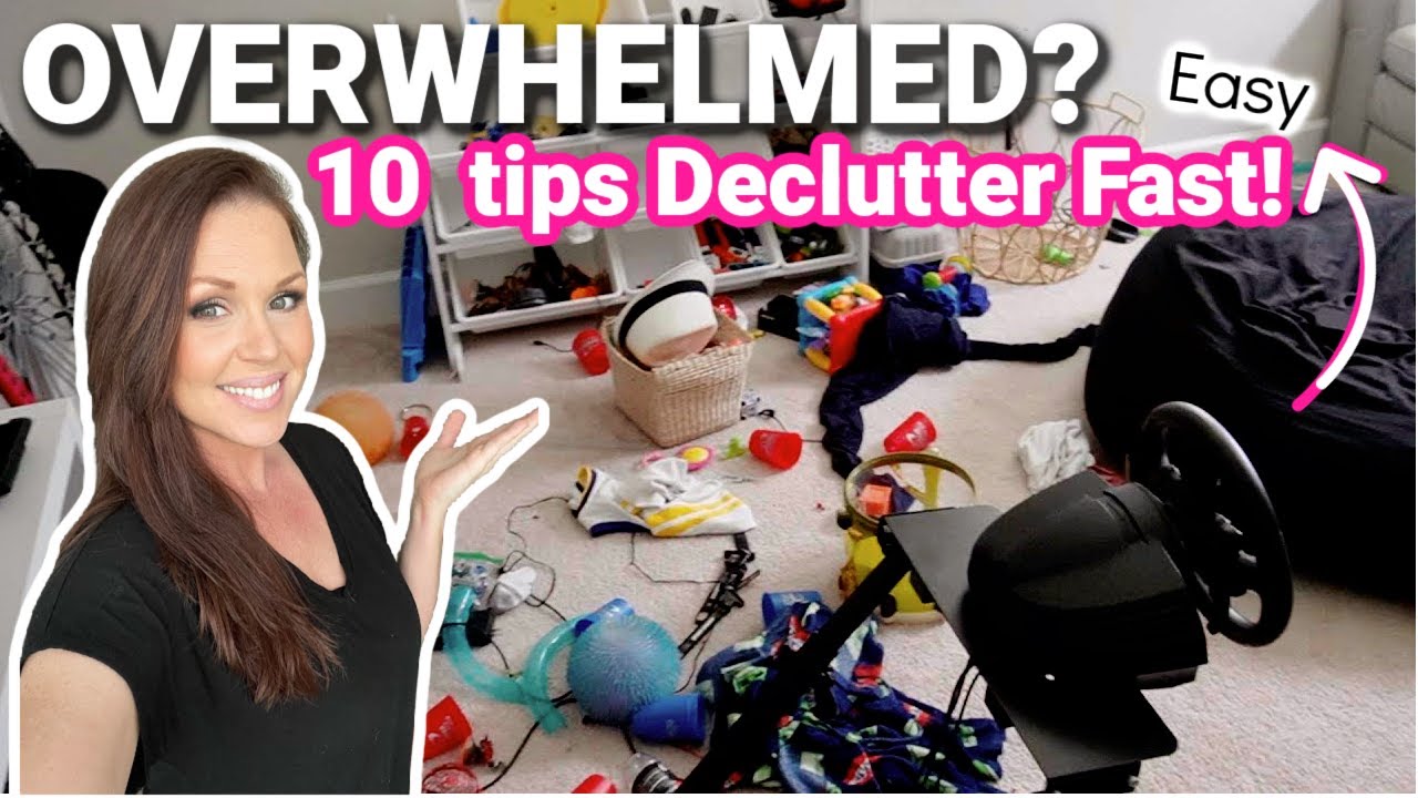 How To DECLUTTER FAST 10 EASY Tips To DECLUTTER When You re How To DECLUTTER FAST 10 EASY Tips To DECLUTTER When You re