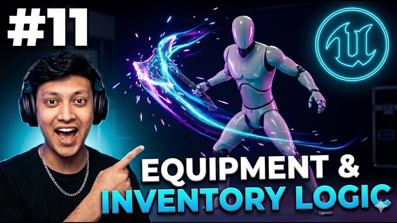 Unreal Engine 5.7 Tutorial #11 Advanced Equipment & Inventory Logic ...