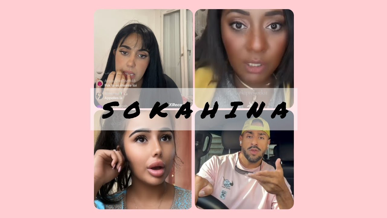 Sokahina/Sarah/Loubna/Mikael......la guerre des réseaux s'est enflammée......😱😱😱😱