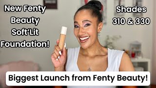 New Fenty Beauty Soft’Lit Naturally Luminous Foundation! Shades 310 & 330